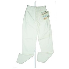 Edwin Louisiana Women's Jeans Pants Carrot 80s 90s Legendary 28/34 W28 L34 White