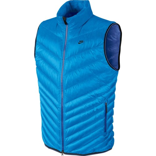 Nike Cascade Down Vest Blue Size XL | eBay