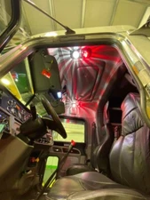 JML 1157 RED/WHITE Dual Color LED Bulb only for Watermelon Glass Lens (SET/2)