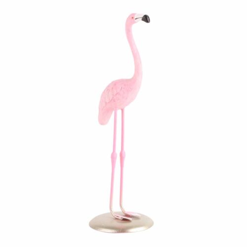 Cute Resin Pink Flamingo Ornament Tabletop Decoration Living Room Decoration GP - Picture 1 of 11