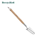 Berry&Bird Garden Tools Stainless Steel Border Hand Shovel Medium Handle Shovel