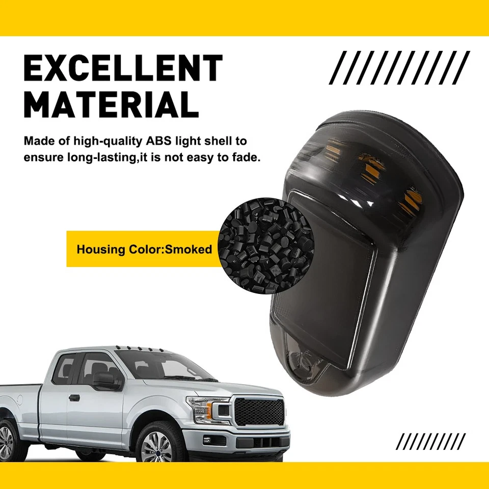 Luz de techo cabina ligera cabina cabina con energía solar para camioneta Dodge Ram 03-18 Amber Fit Foto 4 de 4