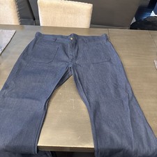 Vintage Seafarer US Navy Sailor Pants Flare Denim Bell Bottoms Dungarees