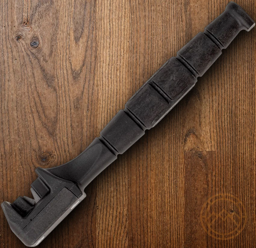 Ka-Bar Sharpen Your Knives Anywhere One Piece Black Creamid Construction 9926