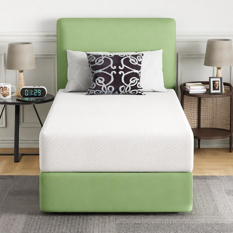 5/6/8/10/12/14in Gel Memory Foam Medium-Firm Mattress for All Sizes in a Box