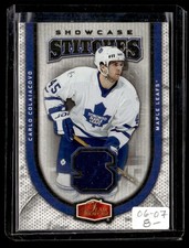 2006-07 Flair Showcase Stitches Carlo Colaiacovo Toronto Maple Leafs #SS-CA