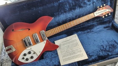 [Rickenbacker] 1997 Rose Morris Reissue Fireglo USA 1990 Semi Hollow E.Gitarre