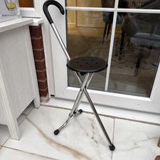 Bastone da passeggio pieghevole sottile SGABELLO seduta -H 73 X seduta superiore 21 cm
