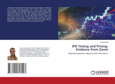 Emilia Guelfi | IPO Timing and Pricing: Evidence from Zoom | Taschenbuch (2021)