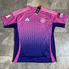 GERMANY 2024 UEFA Euro Adidas Away Jersey 2XL NEW Deutschland Pink Slim Fit