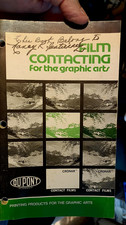 FILM CONTACTING FOR THE GRAPHIC ARTS, DUPONT PRINTING PRODUCTS, 1977, PB