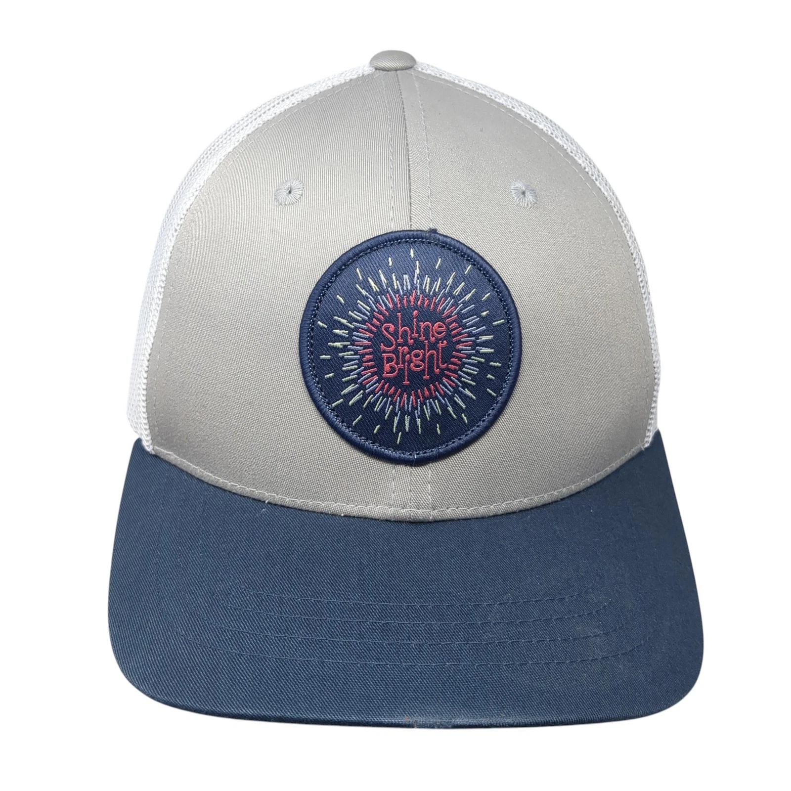 Shine Bright Snapback Trucker Hat Multi One Size Mesh Back Columbia