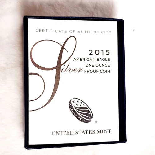 2015-W American Silver Eagle Proof $1 Coin 1 oz .999 Silver