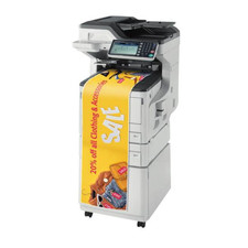 Stampante OKI ES8453 multifunzione ricondizionata a colori formato A3, 35 ppm