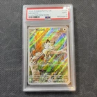 Pokémon card TCG Meowth 106/094: Phantasmal Flames Illustration Rare PSA 9