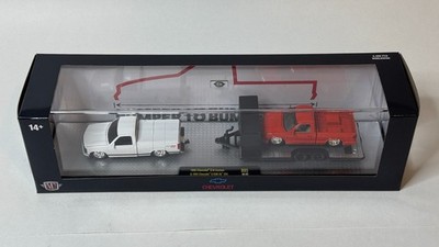 M2 MACHINES 1995 CHEVY S10 CUSTOM & 1993 CHEVY C1500 SS 454 AUTO