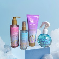 Shaving Bundle. Pre-Shave Scrub, Shaving Oil, Post Shaving Serum Body Mist...