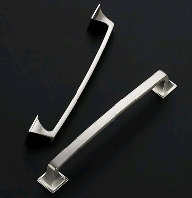 #ad 19 Pack 6.25 Inch Solid Cabinet Handles Brushed Nickel Drawer Pulls $37.99