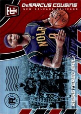 2017-18 Totally Certified Registered Mail #7 DeMarcus Cousins Card