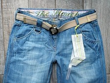 Next Ladies wide slouch fit jeans light blue wide loose leg 12 R W32 L32 Y2K