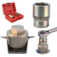 1.5" Bathtub Drain Remover Tool,Silver Plating Coating Tub Drain Extractor wi...