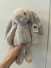 Jellycat Lavender Bashful Medium Bunny Tagged