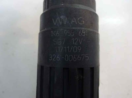 1K6 955 651 135414 waschwasserpumpe VOLKSWAGEN CADDY - 3 GENERACION 2004 - 2010