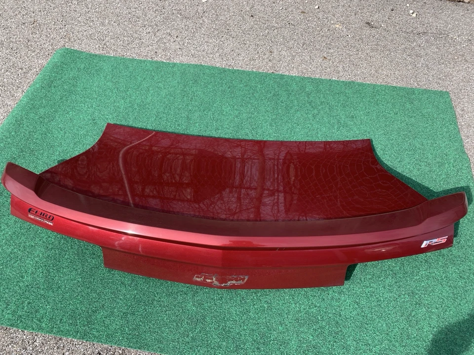 Chevrolet Chevy Camaro RS 2010-2013 ROJO tapa maletero cubierta OEM (solo recogida) Foto 4 de 4
