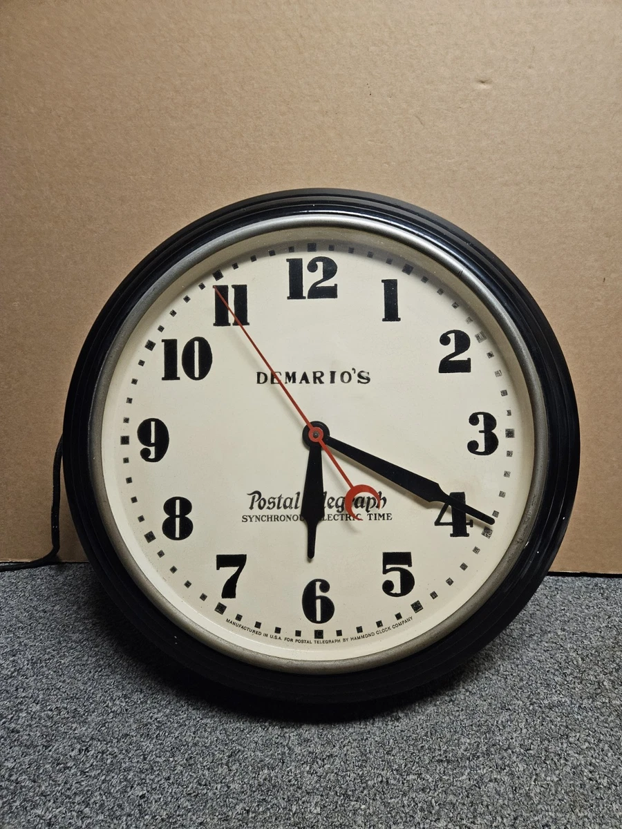 Hammond Collectible Wall Clocks 1920-1949 Time Period Manufactured