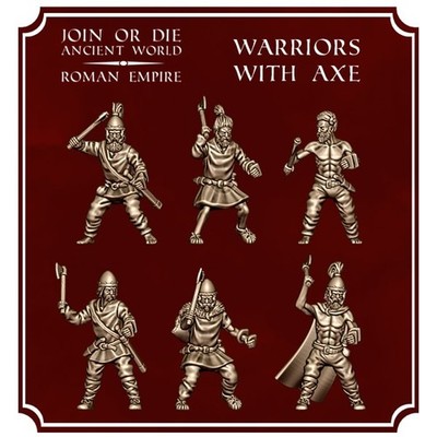 Germanic Tribes Join or Die   Infantry & Supports   3DBreed Miniatures Tabletop