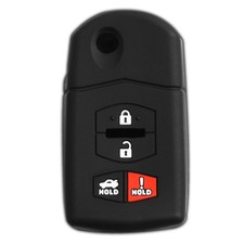 Key Fob Remote Skin Shell Case Cover for Mazda BGBX1T478SKE125-01