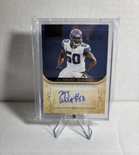 Panini 2011 National Treasures K.J. Wright RC Auto Century Black /25 #255