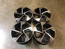 22" Audi RS5 Performance Plus Style Wheels Gloss Black Machined Q5 Q7 5x112