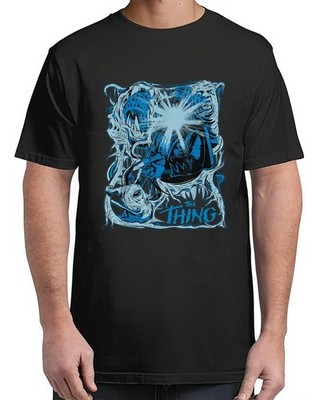 The Thing Comic Horror Panel T-Shirt iconic adult S-4XL