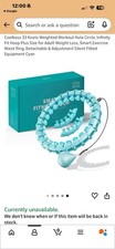 New In Box Weighted Exercise Hoop for Adults Weight Loss Fitness