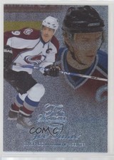 2014-15 Fleer Showcase Flair Row 1 Blue Ice 77/99 Joe Sakic #47 HOF 0o5t