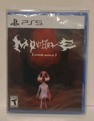 Mouthole PS5 Playstation 5 Sealed+Case Protector SoldOut Limited Print Physical 