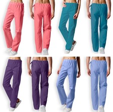 Unisex Nurses Scrub Trousers Medical Nurse Hospital Healthcare Workwear Uniform