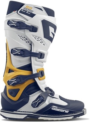 Gaerne SG22 Motocross Stiefel, gelb/schwarz, 46