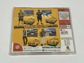 Crazy Taxi Spine Reg Card Flyer Sega Dreamcast Japan NTSC-J Excellent