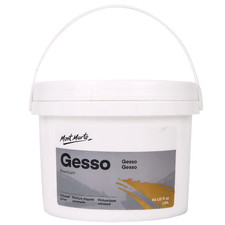 Mont Marte Premium Gesso Universal Primer 64Oz 1.89L , Suitable for Acrylic Pai