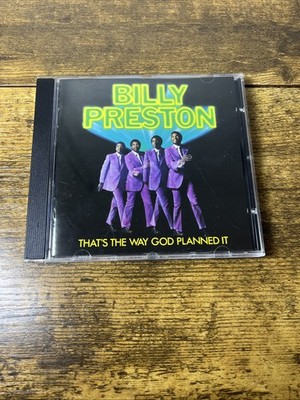 BILLY PRESTON That's The Way God Planned It Cd 1991 Apple Beatles BONUS TRACKS