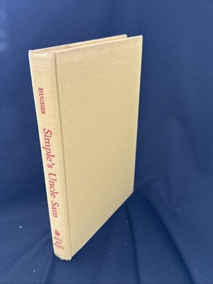 1965 - Langston Hughes - Simple's Uncle Sam  - Hill and Wang - hardcover