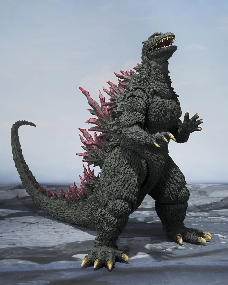 Japan NEW TAMASHII NATIONS S.H.MonsterArts Godzilla 2000 PVC