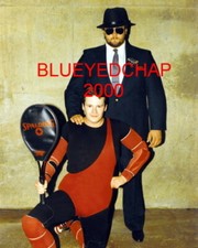 BIG BUBBA & JIM CORNETTE  WRESTLER 8 X 10 WRESTLING PHOTO NWA WCW WWF