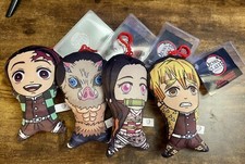 DEMON SLAYER 6" CUSHION PLUSH HANGER NEZUKO, TANJIRO, INOSUKE, ZENITSU