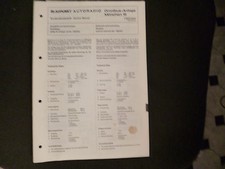 Original Service Manual Blaupunkt Autoradio Omnibus-Anlage München 15