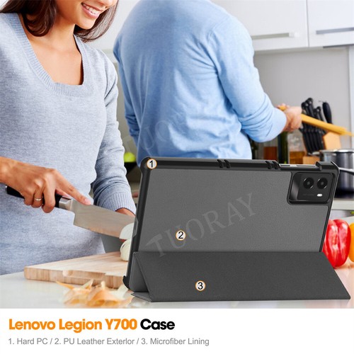 Case for Lenovo Legion Y700 (2025) 3rd Gen 8.8" Magnetic Cover Auto Wake/Sleep - Picture 56 of 79