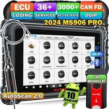 Autel MaxiSys MS906 PRO Scanner 2025 Android 10 MS906PRO US Upgrade of MK906 PRO