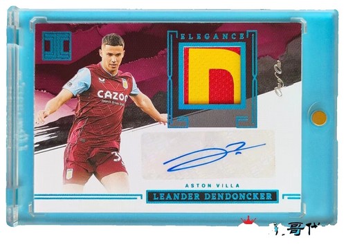 John McGinn Aston Villa 2024-25 Panini Impeccable Autograph Card 